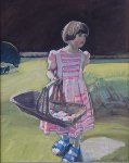 Cecilia outside